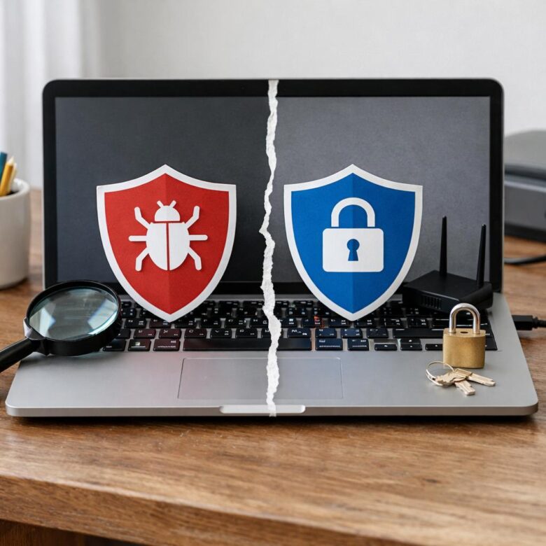Antivirus vs Internet Security: What Is the Difference?